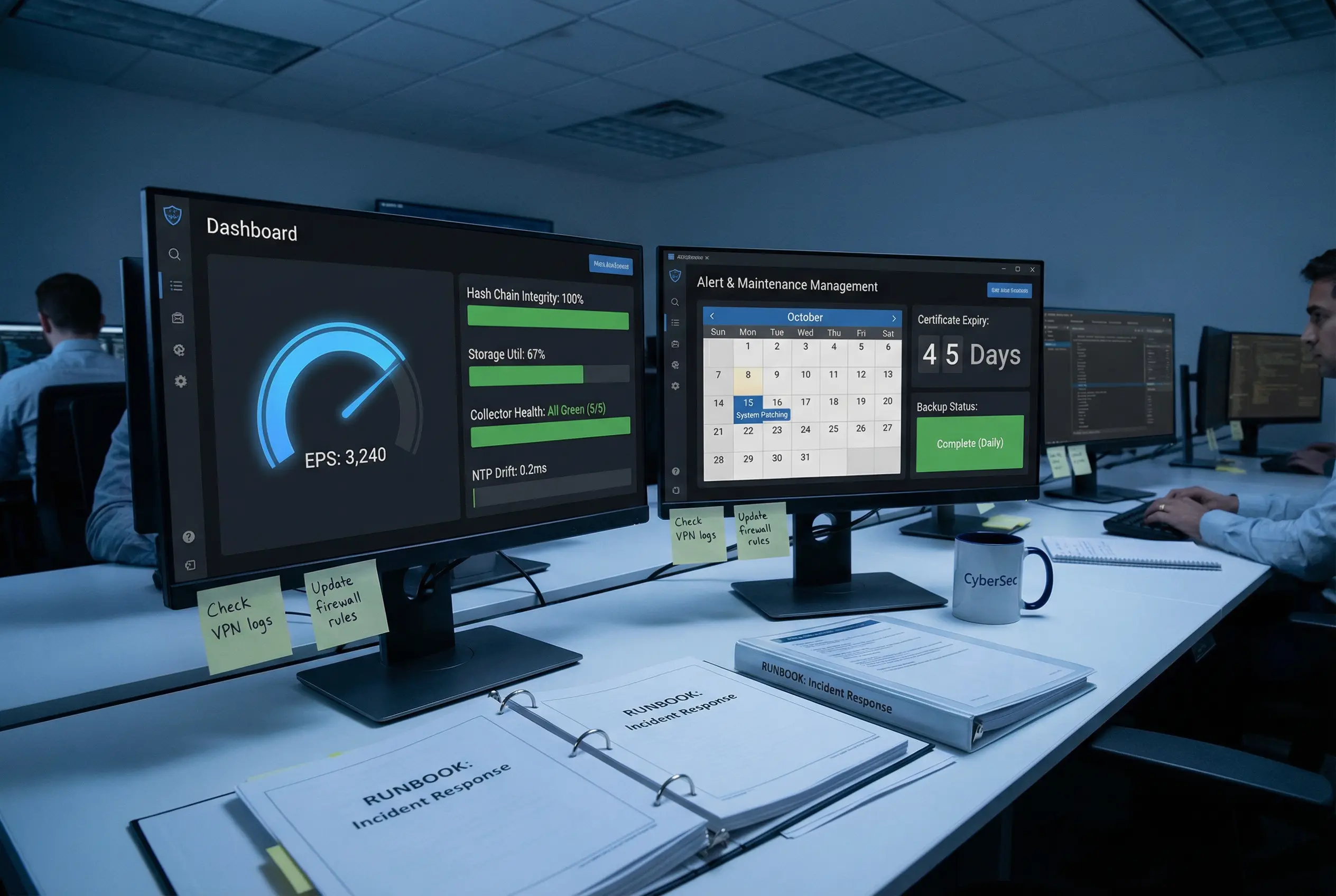 Operations and Maintenance Dashboard