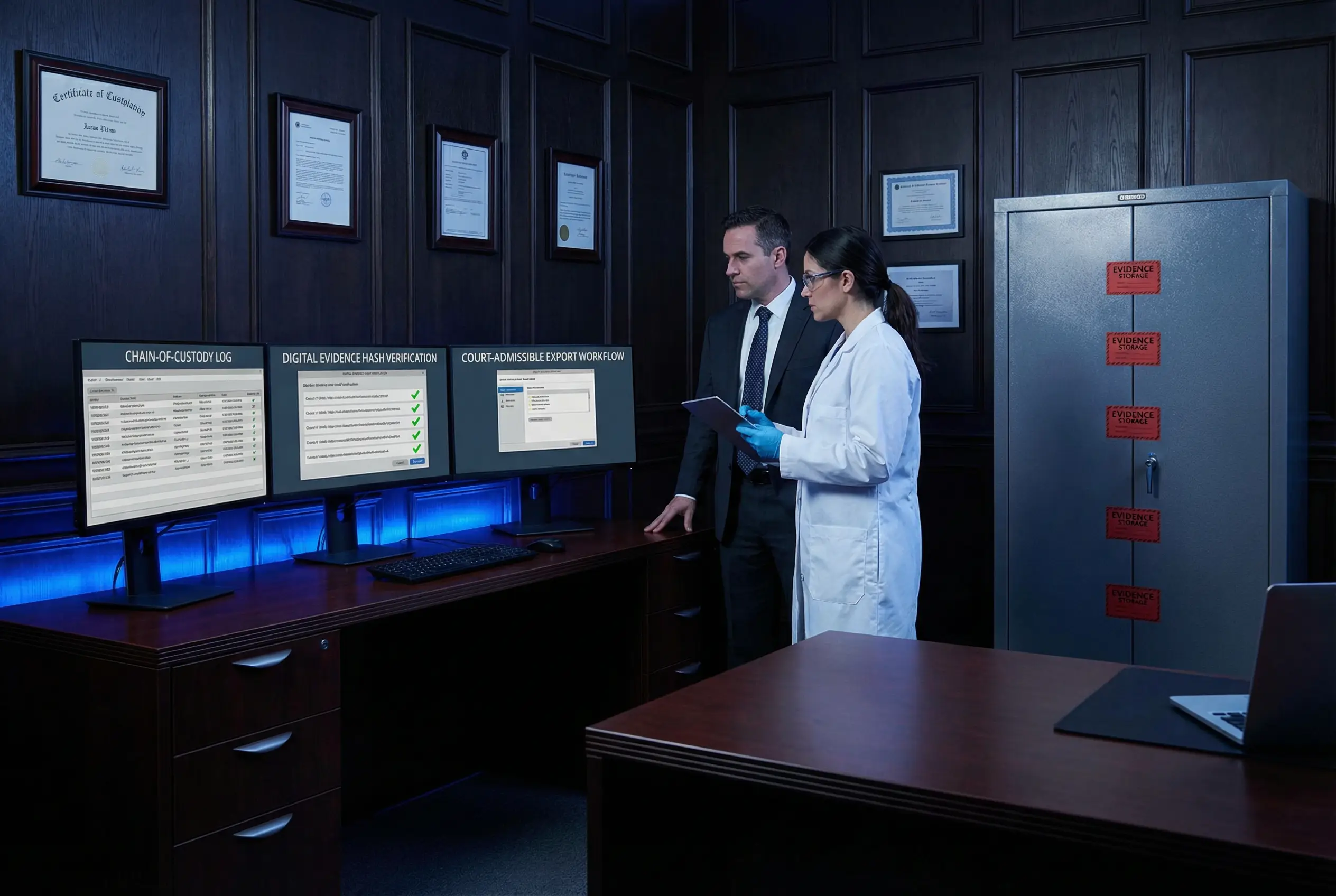 Legal Digital Forensics Evidence